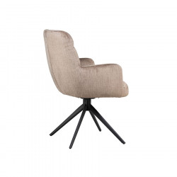 Benno Swivel Dining Chair Taupe